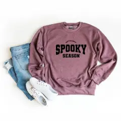 Simply Sage Market Women's Graphic Sweatshirt Varsity Spooky Season