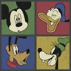 Boy's Disney Mickey Mouse Character Square T-Shirt