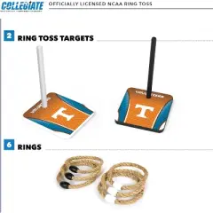 NCAA Tennessee Volunteers Solid Wood Quoits Toss Game