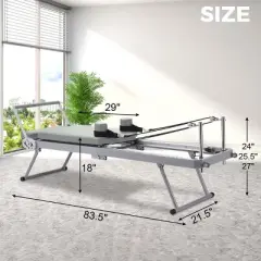 Ainfox Professional Pilates Reformer Machine for Home Use - Foldable Design