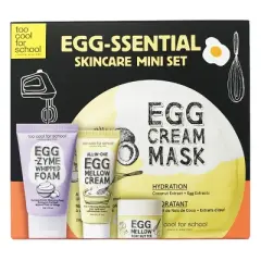 Too Cool for School - Egg-ssential Travel-Size Skincare Mini Set
