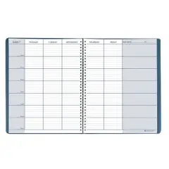 House of Doolittle Teachers Planner, Blue, 8-1/2" x 11", Pack of 2