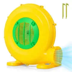 Costway 610W Air Blower 0.82 HP Air Pump Fan with Convenient Handle & Ground Stakes