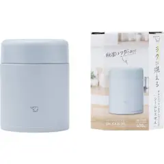 Zojirushi 14oz Stainless Steel Food Jar Ice Gray