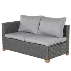 GRANDPATIO Wicker Outdoor Loveseat