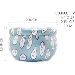 Darware Boho Metal Candle Tins, 12pk; 2oz European Style Containers for Storage, Parties, Weddings, Jewelry, Candy and Tea Stash