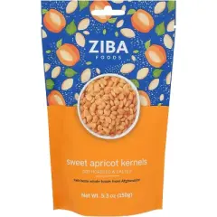 Ziba Foods Kernel Apricot Roasted Salted - Pack of 6 - 5.3 oz
