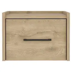 NicBex Floating Night Stand with Drawer,Space-Saving Wall Mounted Bedside Table,Modern Nightstand for Bedroom,Bedroom Furniture