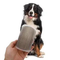 Unique Bargains Pet Grooming Brush for Cat Gray 1 Pc