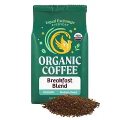 Equal Exchange Organic Breakfast Blend Medium Roast Ground Coffee - 9oz