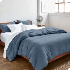 Sandwashed Microfiber Duvet Cover and Sham Set by Bare Home