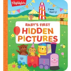 Baby's First Hidden Pictures - (Highlights Baby's First Puzzle Books) (Board Book)