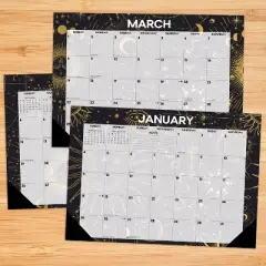 Willow Creek Press 17"x12" 2026 Celestial Small Monthly Deskpad