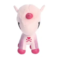 Aurora Small Flower Power Peony Unicorno tokidoki Enchanting Stuffed Animal Pink 7.5"