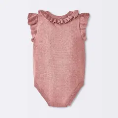 Baby Girls' Tank Sweater Romper - Cloud Island&trade; Purple