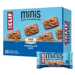CLIF Bar Chocolate Chip Energy Bar Minis - 20ct