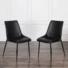 2pk Chloe Faux Leather Dining Chair - Abbyson Living