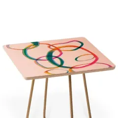 ThirtyOne Illustrations Love Side Table - Deny Designs