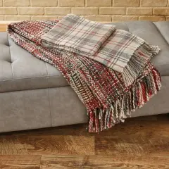 Park Designs Beige Gentry Throw 60''L
