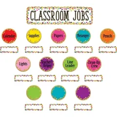 Teacher Created Resources&reg; Confetti Classroom Jobs Mini Bulletin Board Set