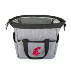 NCAA Washington State Cougars On The Go Lunch Cooler - Gray