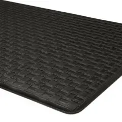 Kate Aurora Heavy Duty Embossed Non Slip Memory Foam Kitchen Mats
