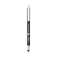 BIC Prevaguard Clic Stic Retractable Ballpoint Pen Medium Point Black Ink Dozen (CSSA11-BLK)