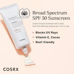 COSRX Vitamin E Vitalizing Sunscreen - SPF 50 - Ulta Beauty