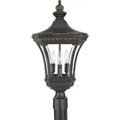 Quoizel Lighting Devon 3 - Light Post Light in  Imperial Bronze