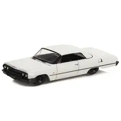 1963 Chevrolet Impala SS Lowrider Light Gray "Mijo Exclusives" Series Ltd Ed to 4800 pcs 1/64 Diecast Model Car by Greenlight