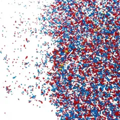 Sprinkle Me This - Patriotic Sprinkle Mix &ndash; Red, White & Blue Patriotic Sprinkles &ndash;Jimmies, Stars, Nonpareils & Decorative Balls