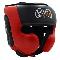 Rival Boxing RHG30 Mexican Training Headgear - Black/Red
