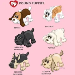Girl's Pound Puppies Puppy Chart T-Shirt