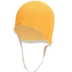 Sporti Bubble Swim Cap with Chin Strap