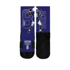 NFL Baltimore Ravens  Premium Full Sub Socks - Lamar Jackson