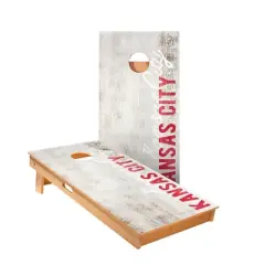 Skips Garage Kansas City Vintage Gameday Cornhole Boards - ACA Star Series