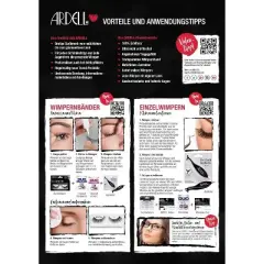 Ardell Professional Wispies Lashes - Black - 603 #52609 (3 Pack)