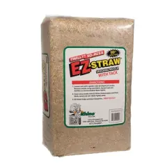 EZ-Straw Seeding Mulch with Tackifier - Biodegradable Processed Straw - 2.5cu ft Bale (Covers up to 600 sq. ft.)
