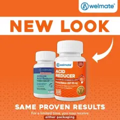 WELMATE Acid Reducer Famotidine 20mg Tablets 300ct