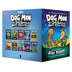 Dog Man: The Supa Buddies Mega Collection: From the Creator of Captain Underpants (Dog Man #1-10 Boxed Set) - by Dav Pilkey (Paperback)