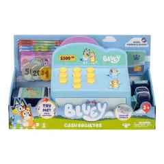 Bluey Role-Play Toy Cash Register - 17pk