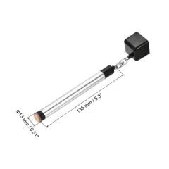 Unique Bargains Snooker Billiard Pool Cue Tip Shaper 2 in 1 Cue Stick Repair Tool Chalk Holder Billiard Cue Care Accessory Silver