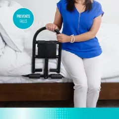 Stander Prime Safety Bed Handle, Heavy Duty Bariatric Bed Assist Rail