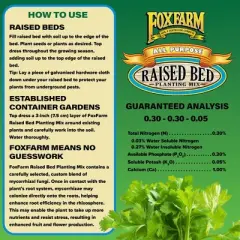 FoxFarm All Purpose Raised Bed Planting Mix, 1.5cu ft
