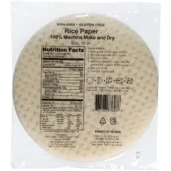 Three Ladies Vietnamese Spring Roll Rice Paper Wrappers 12 Oz. (Pack of 2)