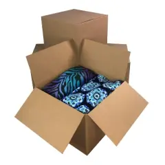 UBMOVE Pack of 10 Large Moving Boxes 20" x 20" x 15" Moving and Storage Boxes
