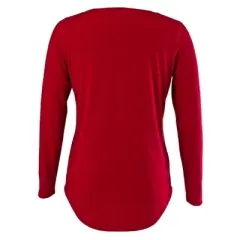 NBA Chicago Bulls Women's Long Sleeve Crew Neck Fashion T-Shirt