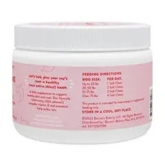 Bocce's Bakery Skin & Coat Dog Supplement - Salmon Flavor - 60ct