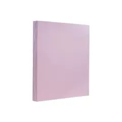 JAM Paper Extra Heavyweight 130 lb. Cardstock Paper 8.5" x 11" Light Purple 25 Sheets/Pack