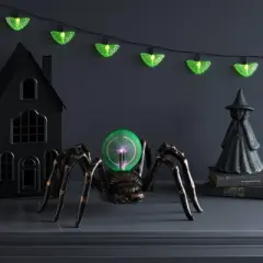 7" Plasma Spider Halloween Decorative Prop Black - Hyde and EEK! Boutique&trade;